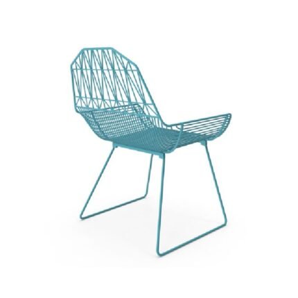 Blue Modern Outdoor Patio Armchair