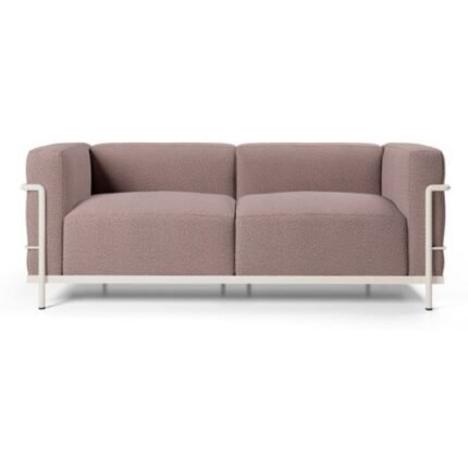 Comfortable 2 Seater Sofa with Metal Frame