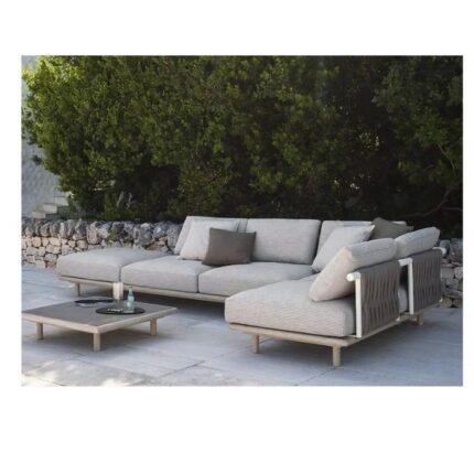 Comfortable L-Shaped Outdoor Sofa