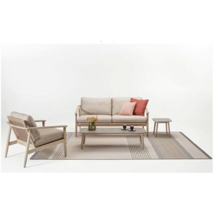 Fabric Beige Luxury Outdoor Set