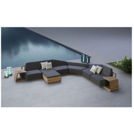 Gray Garden Luxury Sofa