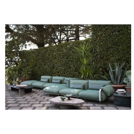 Green Outdoor Corner Sofa