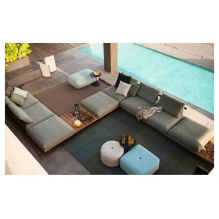 Luxury Comfortable L-Shaped Outdoor Sofa