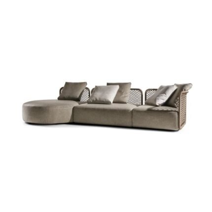 Luxury Cozy Open Air Brown Set