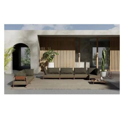 Outdoor Fabric Modern Multi-Shaped Set