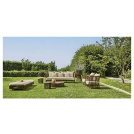 Outdoor Garden Furniture Set Includes Sofas,Chairs,Coffee Tables and Shezlongs