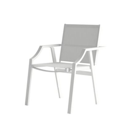 Patio Stainless Steel Armchair Set