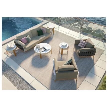 Two Seater Garden Sofa with 2 Chairs